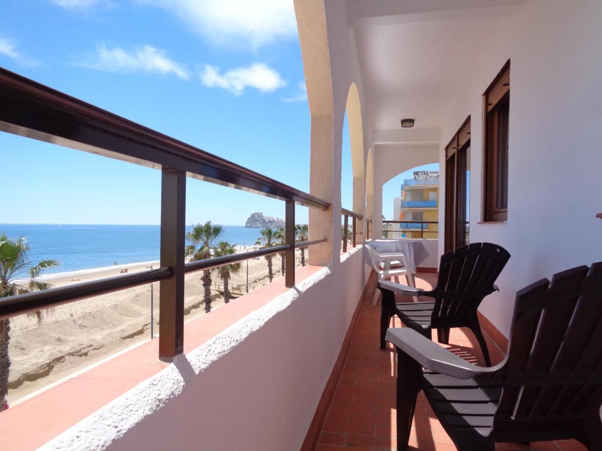 Apartamentos En Primera Linea De Playa, Ada Benedicto Xiii, Peniscola, Parking, Aire Acondicionado, Wifi 外观 照片